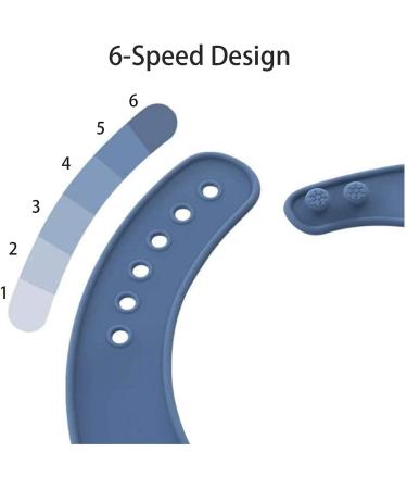 Buy Washable Silicone Bibs for Adults - Waterproof Reusable Apron with Crumb Catchers - Blue Large Size - Buy Online on GoSupps.com