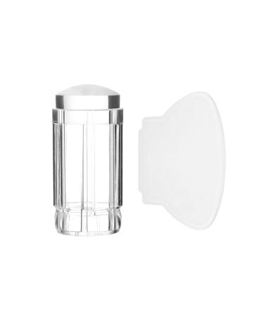 Steelwingsf Nail Stamper Mini Jelly Head - Smudge-proof Manicure Accessory | Easy Operation | Translucent White for Perfect Nail Art - Buy Online on GoSupps.com