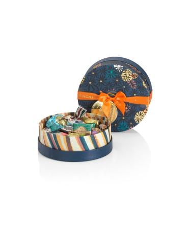 Venchi Coffret Cadeau Petit Chapeau Murrine avec chocolats assortis 138 g Sans gluten Sans colorants Sans conservateurs Id e cadeau