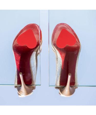 Buy Healeved Sole Insoles & Shoe Horn - 6 Pairs Non-Slip Shoe Pads Heart Shaped High Heels Grips & Crease Protectors for Red Heels - International Shipping - Buy Online on GoSupps.com