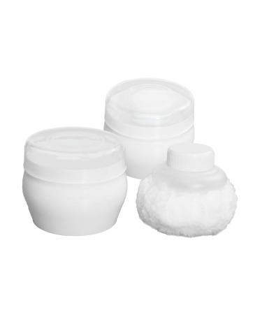 VICASKY 2ensembles Lot de Houppettes Poudre pour Gar on Fille Houppette Douce pour Tout Nourrisson Applicateur pour Corps
