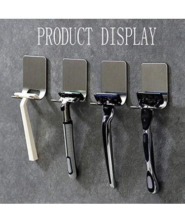 Yilin 2 Pack Razor Hanger Stand - Self Adhesive Stainless Steel Utility Holder for Heavy Duty Storage - Buy Online on GoSupps.com