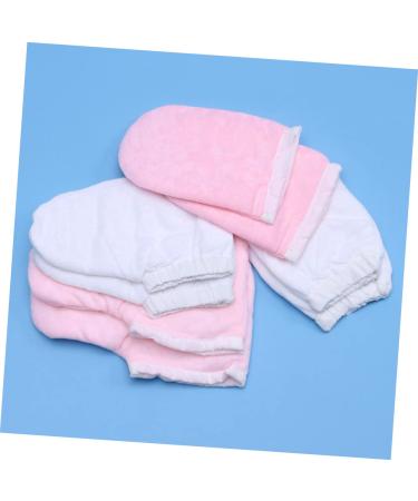 minkissy 4 Pairs Cloth Gloves Booties Paraffin Wax Bath Mitts Hand Treatment Gloves Bath Treatment Mitt Glove Paraffin Wax Warmer for Hands and Feet Wax Bath Mittens Accessories Simple M As Shown - Buy Online on GoSupps.com