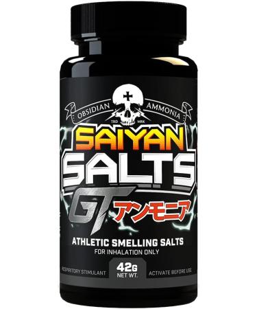 Obsidian Ammonia by Saiyan Salts: Premium Smelling Salts for Ultimate Energy Boost | SCIENCE + VIOLENCE - Buy Online on GoSupps.com