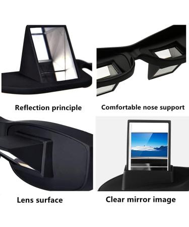 CHANGAR Prism Glasses - Horizontal Reading Spectacles for Lazy Bed Reading | Unique Gifts for Comfortable Watching & Reading - Buy Online on GoSupps.com
