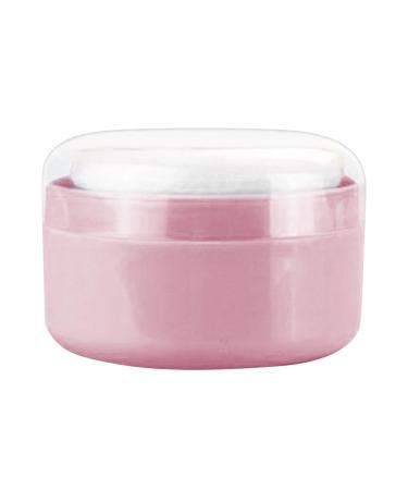 R cipient De Poudre Pour B b - Kit De Bouff e De Poudre Pour B b | Talcu Powd r Box | Case De Poudres Du Corps Apr s Le Pour Le Pour Le Pour La Plage Les Voyages La Maison Le Voyag Pink