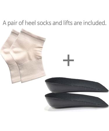 2 Large Left 1/2 Inch Inside Socks Inserts Lifts for Limb Leg Length Discrepancies - Buy Online on GoSupps.com
