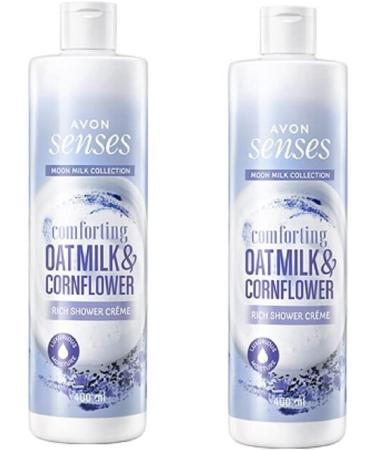  Avon Avon Senses 2-Pack Comforting Shower Creams with Oat Milk and Cornflour - 2 x 400ml - Buy Online on GoSupps.com