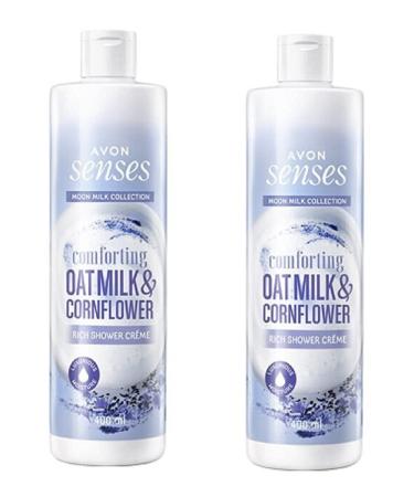 Avon Avon Senses 2-Pack Comforting Shower Creams with Oat Milk and Cornflour - 2 x 400ml