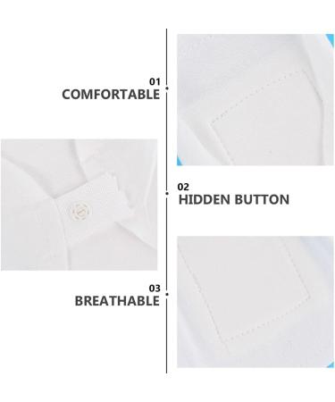 HEALLILY 3pcs Washable Menstrual Cotton Pads | Comfortable Sanitary Napkins | Eco-Friendly 27x7x1cm - Buy Online on GoSupps.com