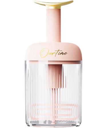 Face Wash Foam Maker - Transparent Manual Facial Cleanser Foamer Type Rotating Foam Maker - Skincare Cleaner Tools for Deep Cleansing Detachable Facial Cleansing Tools Pink - Buy Online on GoSupps.com