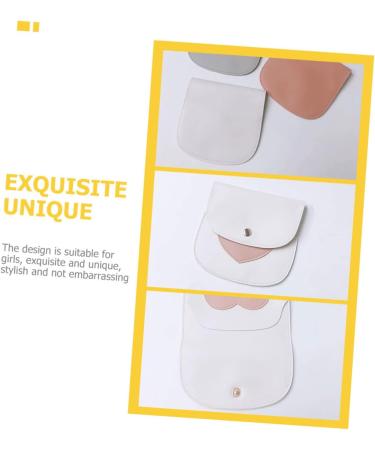 Portable Menstrual Period Bag with Coin Purse and Tampon Holder - Outdoor Storage Pouch for Napkins and Pads - Buy Online on GoSupps.com