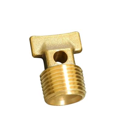 SEASAIL Boat Garboard Drain Plug 1/2" NPT Thread Solid Brass Drain Plugs commonly Used in Boat Hulls Drain Plug