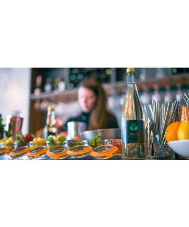 Verjus du P rigord - Pasteurized Green Grape Juice 100% Natural Vinegar and Lemon Substitute in Cocktails Tangy Taste GMO and Allergen Free Bottle Packaging - Buy Online on GoSupps.com