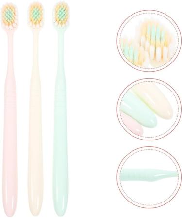 Buy SOLUSTRE 9-Piece Manual Toothbrush Set - Soft Bristles for Sensitive Teeth & Gums | Ideal for Adults & Kids - International Shipping Available - Buy Online on GoSupps.com