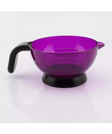 Minkissy Hair Coloring Bowl - DIY Purple Dyeing Bowl for Hair Colorists - Buy Online on GoSupps.com