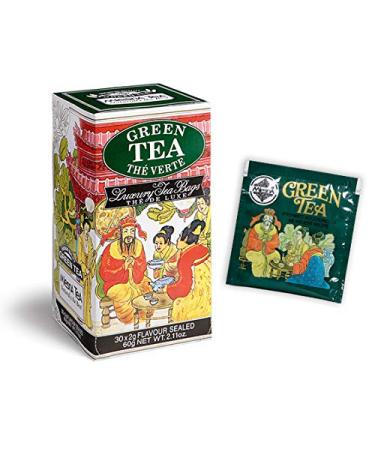 Mlesna 6 packs Green Tea - 30 filters Mlesna - Benefico Ceylon green tea: fresh Camellia Sinensis leaves processed according to the traditional Chinese method