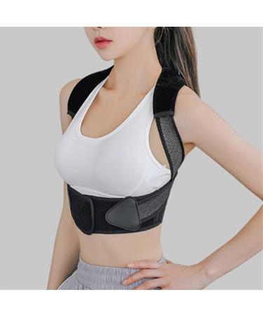 DFHBFG Men Women Back Posture Correction Belt Lumbar Braces Light Breathable Back Support Bandage(M Code) M code D