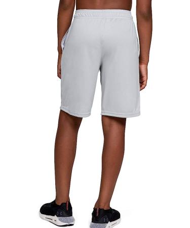 Under Armour Boys' Prototype Logo Shorts - Mod Gray/Black - Size Medium - Buy Online on GoSupps.com