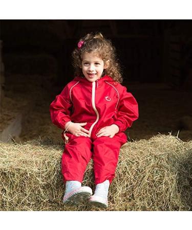 Hippychick Waterproof All In One Shell Rainsuit for Kids 3-4 Years Red - Buy Online on GoSupps.com
