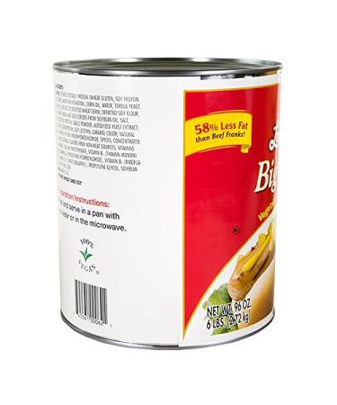 Loma Linda Plant-Based Big Franks - 96 Oz | Vegan Hot Dogs - Healthy Meat Alternative - Buy Online on GoSupps.com