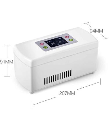 Portable Insulin Cooler Fridge Insulin Cooler Mini Fridge Portable Insulin Refrigerated Box Rechargeable 2-8 Adjustable-A - Buy Online on GoSupps.com
