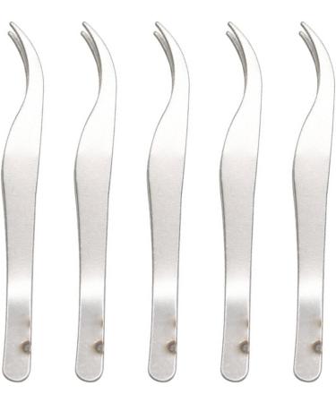 Tip Tweezers for Detailed Beauty Care Accurate Hair and Blackhead Extraction Stainless Steel Makeup & Salon Use - Buy Online on GoSupps.com