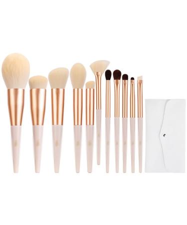 DFHBFG 11 Makeup Brush Set Full Set of Brushes Blush Powder Eye Shadow Brush Beauty Tools 1 D