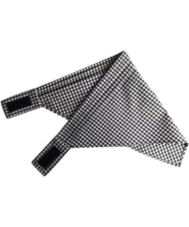 1 Piece Triangular Headscarf Headscarf Hair Bands Headbands Triangle Scarf Hair Scarf Hair Accessories Headwear for Men Women for Waiters Kitchen Dining Room Black/White black / white - Buy Online on GoSupps.com