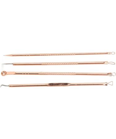 Qukaim Blackhead Removal Tool Pimple Blackhead Remover Tool Kit 4 Set Stainless Steel Comedone Extractor for Professional Zit Whitehead Popper - Buy Online on GoSupps.com
