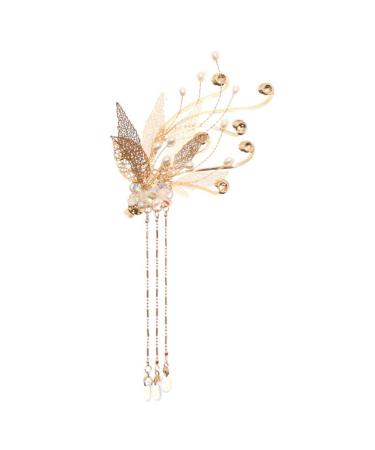 Frcolor Chinese traditional style leaves hairpin with Peads tormented handmade hair clip hair clip hemp hemp cover for women girls gift - Buy Online on GoSupps.com