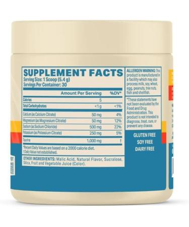 Podium Nutrition Training Salt + Electrolytes Powder Blue Raspberry Post Workout Hydration & Muscle Recovery Support Electrolyte Drink Magnesium Potassium Calcium & Sodium Salts 30 Servings - Buy Online on GoSupps.com