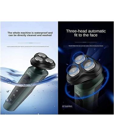 GeRRiT Mens Electric Shaver & Beard Trimmer - 3 in 1 Rotary Cordless Waterproof USB Rechargeable - Perfect for Wet & Dry Use - Buy Online on GoSupps.com