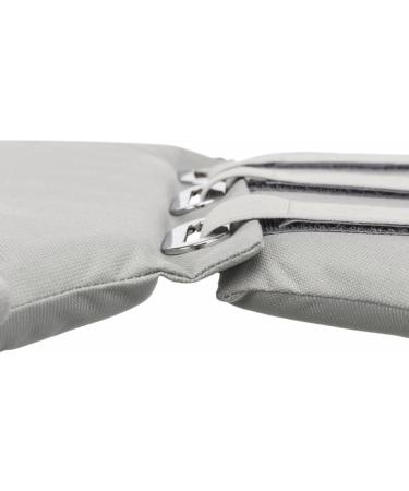 Trixie 19425 Protective Collar - L: 46-49 cm | Adjustable Grey Pet Collar for Comfort & Safety - Buy Online on GoSupps.com