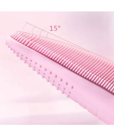 Carruuba Mini Electric Cleansing Brush Waterproof Silicone Face Brush Handheld Rechargeable Pore Cleaner - Blue - Buy Online on GoSupps.com