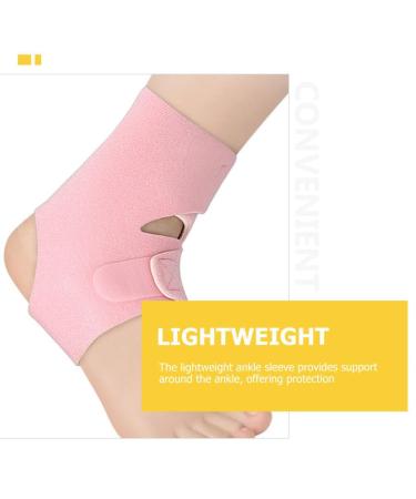 Buy SOLUSTRE Sports Ankle Sleeves - Compression & Protection for Enhanced Performance | Unisex Ankle Covers in Pink - Buy Online on GoSupps.com