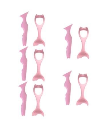 Abaodam 10 Pcs Eyeliner Volume Mascara Mold Kits Eyeshadow Auxiliary Guard Pads Makeup Supply Cosmetics Girl