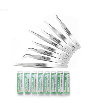 Eyelash extension eyelash tweezers curved Vetus ESD-12 ESD-15 individual eyelashes size: ESD-12