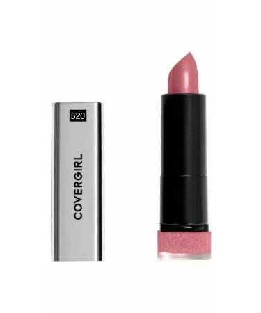 COVERGIRL Exhibitionist Lipstick Metallic, Can't Stop 520, 0.123 Ounce CAN'T STOP 0.12 Ounce (Pack of 1)