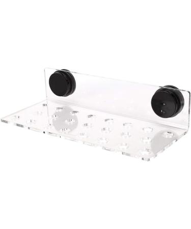 Atyhao Coral Rack Holder - 23-Hole Acrylic Aquarium Coral Bracket Transparent Front Loader for Aquatic Plants & Corals - Ideal for International Shipping - Buy Online on GoSupps.com