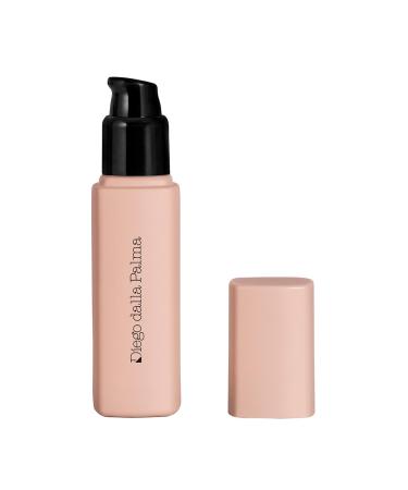 Diego dalla Palma Nudissimo - Soft Matt Foundation - Oil-Free And Oil-Absorbing  Light Fluid Texture - Conceals Imperfections And Ensures A Natural Matte Finish - 246W Warm Beige - 1 Oz