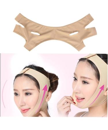 Breathable V-Line Neck Up Face Bandage - Anti-Wrinkle & Double Chin Reduction - Size XL - International Shipping Available - Buy Online on GoSupps.com