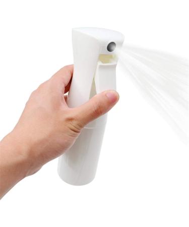 Hair Spray Bottle Continuous Water Mister Empty Spray Bottle Fine Mist Spray Bottle 5.4Oz/160ml Empty Plastic Misting Bottle For Hair Styling Plants Cleaning(White) - Buy Online on GoSupps.com