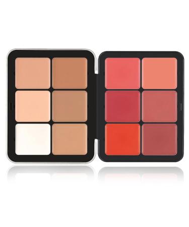 Makeup Cara Secrets 12 Colors Facial Corrective Palette Long-Lasting Smudge-Proof Natural Looking Secret Makeup (2)