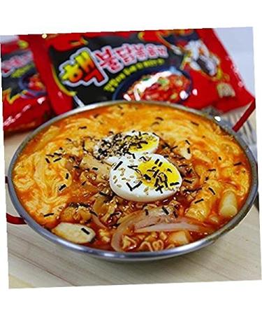 Samyang 2X Spicy Hot Chicken Flavor Ramen - Korean Spicy Noodle 10 Pack (140g Each) - Spicy 4.93 Ounce - Buy Online on GoSupps.com