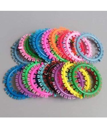 Superdental Flower Model Orthodontic Ligature Ties - 1000 Assorted Colors in 1 Pack - Buy Online on GoSupps.com