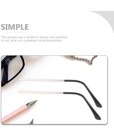 Iplusmile Glasses Legs Replacement - 2 Pairs Brille Temple for Optimal Fit & Comfort | International Shipping Available - Buy Online on GoSupps.com