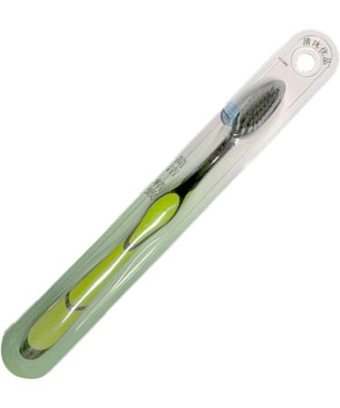 Ergonomic Gentle Bristle Toothbrush for Sensitive Gums | Coal Toothbrush for Stain Removal & Travel | Best Soft Toothbrush for Home Use - Buy Online on GoSupps.com