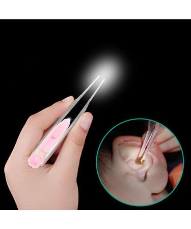 Earwax Removal Tool with LED Light - Nose Cleaning Pick Nipper (1pcs) - Buy Online on GoSupps.com