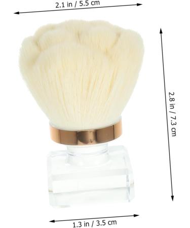 Mobestech Car Accessories Interior Cleaning Brush Makeup Accessory Multi-use Makeup Brush Cosmetic Brush for Girl Nail Dust Remover Brush Blush Brush Paint Abs Travel Mineral - Buy Online on GoSupps.com